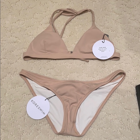 KORE Swim bikini in beige. Brand new with tagd - Picture 2 of 5